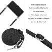 Xiaomi 14 Ultra Heart Embossed Leather Case with Lanyard - Black - 7