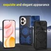 For Honor 400 Global Red CD Texture Sliding Camshield Phone Case - 3