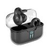 G91 Black Ear Clip Bone Conduction TWS Noise Reduction Bluetooth Earphone - 1