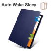 Samsung Galaxy Tab S10+/S9+ Dark Blue 360 Rotation Leather Case - 2