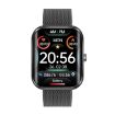 AK58 Smart Watch, 1.96" Screen, Steel Band, Health & 100+ Sports Modes - 2
