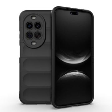 Huawei nova 14 Ultra Magic Shield Black TPU + Flannel Phone Case - 1