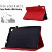 Samsung Galaxy Tab A7 10.4 2020 T500 Red Rhombus TPU Leather Case - 6