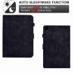 Samsung Galaxy Tab A7 10.4 2020 T500 Rhombus TPU Leather Case Black - 5