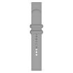 Universal 18mm Grey Silicone Watch Band with Reverse Buckle - 2