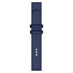 Universal 18mm Dark Blue Silicone Watch Band with Reverse Buckle - 2