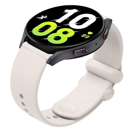 18mm Universal Starlight Color Silicone Watch Band with Reverse Buckle - 1