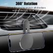 360 Rotating Magnetic Car Phone Holder - Air Outlet Mount (Black) - 3