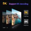 H96 Max V58 Android 12 TV Box, 8GB+64GB, Quad-core Cortex-A76/A55 UK Plug - 6