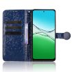 OPPO A5 5G/4G Global Honeycomb Dot Texture Leather Case - Blue - 4
