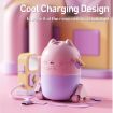 Portable 220ML Cartoon Tank Car Air Humidifier with LED Lights - Green - 6
