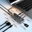 SW10V 10-in-1 Type-C Hub: USB, HDMI, VGA, RJ45, SD/TF, Audio 3.5 Dock - 4