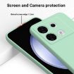 Infinix Zero 30 5G Green Liquid Silicone Dropproof Full Coverage Case - 5