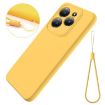 Infinix Hot 40/Pro Yellow Liquid Silicone Dropproof Phone Case - 2