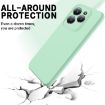 Infinix Hot 40/Pro Green Liquid Silicone Dropproof Phone Case - 3