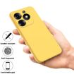 Infinix Hot 40i Yellow Liquid Silicone Dropproof Phone Case Full Coverage - 4