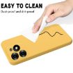 Infinix Hot 40i Yellow Liquid Silicone Dropproof Phone Case Full Coverage - 6