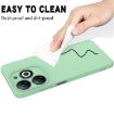 Infinix Smart 8 Green Liquid Silicone Dropproof Full Coverage Case - 6