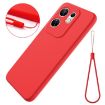 Infinix Zero 30 4G Red Liquid Silicone Dropproof Full Coverage Case - 2