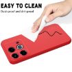 Infinix Note 40 4G Red Liquid Silicone Dropproof Full Coverage Case - 7