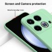 Infinix Note 40 4G Green Liquid Silicone Dropproof Full Coverage Case - 6