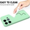 Infinix Note 40 4G Green Liquid Silicone Dropproof Full Coverage Case - 7