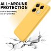 Infinix Note 40 Pro 4G Yellow Liquid Silicone Dropproof Phone Case - 3