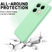 Infinix Note 40 Pro 4G Green Liquid Silicone Dropproof Phone Case - 3