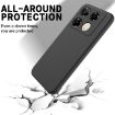 Infinix Note 40 5G Black Liquid Silicone Dropproof Phone Case - 3