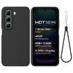 Infinix Hot 50 5G Black Liquid Silicone Dropproof Full Coverage Case - 1