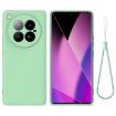 Infinix Zero 40 4G Green Liquid Silicone Dropproof Phone Case - 1