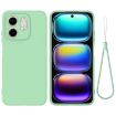 Infinix Smart 9 Green Liquid Silicone Dropproof Full Coverage Case - 1