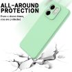 Infinix Smart 9 Green Liquid Silicone Dropproof Full Coverage Case - 5