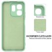 Infinix Smart 9 Green Liquid Silicone Dropproof Full Coverage Case - 6