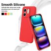 Infinix Hot 50i Red Liquid Silicone Dropproof Full Coverage Case - 3