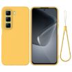 Infinix Hot 50 Pro+ 4G Yellow Liquid Silicone Dropproof Phone Case - 1