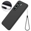 Infinix Hot 50 Pro+ 4G Black Liquid Silicone Dropproof Phone Case - 7