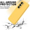 Infinix Hot 50 Pro 4G Yellow Liquid Silicone Dropproof Phone Case - 5