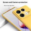 Infinix Note 40S Yellow Liquid Silicone Dropproof Full Coverage Case - 4