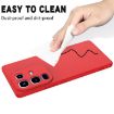 Infinix Note 50x Red Liquid Silicone Dropproof Full Coverage Case - 8