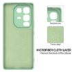 Infinix Note 50x Green Liquid Silicone Dropproof Full Coverage Case - 6