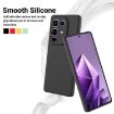 Infinix Note 50s Black Liquid Silicone Dropproof Full Coverage Case - 3