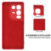 Infinix Note 50 Pro+ Red Liquid Silicone Dropproof Full Coverage Case - 6