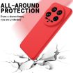 Xiaomi 14 Ultra Red Liquid Silicone Dropproof Full Coverage Case - 3