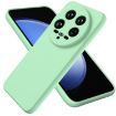 Xiaomi 14 Ultra Green Liquid Silicone Dropproof Full Coverage Case - 1