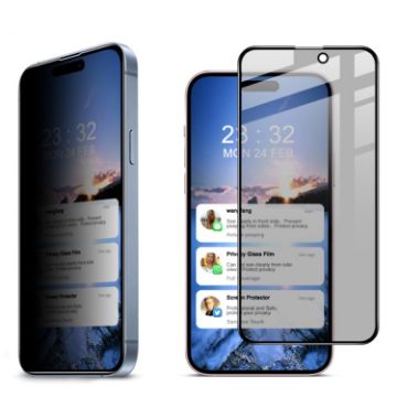 iPhone 15 imak HD Anti-spy Tempered Glass Screen Protector - 1