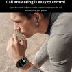 D8 2.01" Bluetooth Earphone Smart Watch, Health Monitoring/NFC, Silver - 9