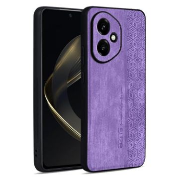 For Honor 400 Global 156.5mm AZNS 3D Embossed Phone Case Purple - 1
