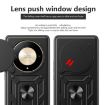 For Honor X9b Gold Phone Case with Sliding Camera Cover TPU+PC Design - 4