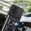 For Honor 200 Red Sliding Camera Cover TPU+PC Phone Case - 6